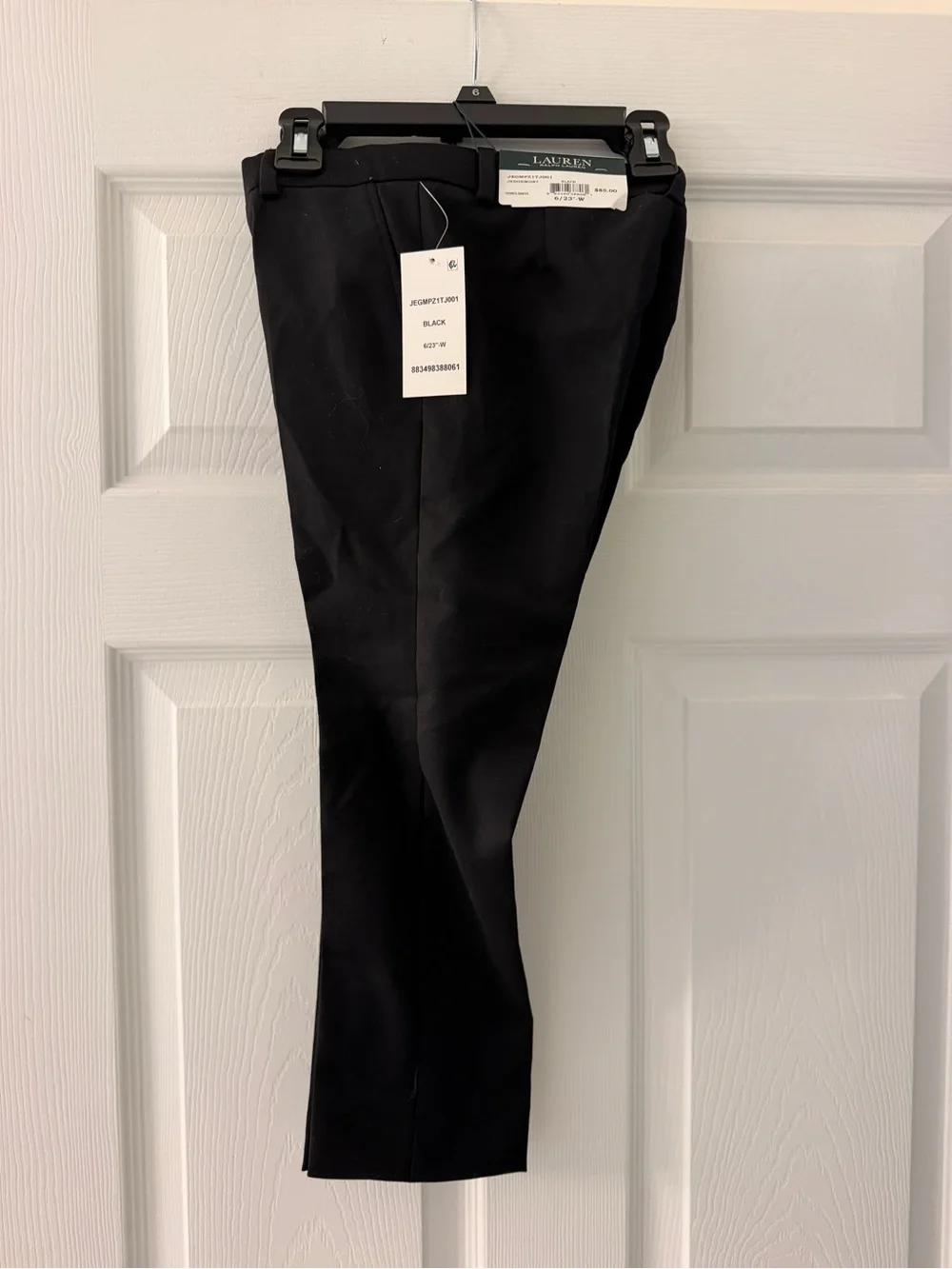 Ralph Lauren Youth Black Dress Pants size 6